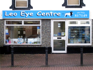 Leo Eye Centre shop front